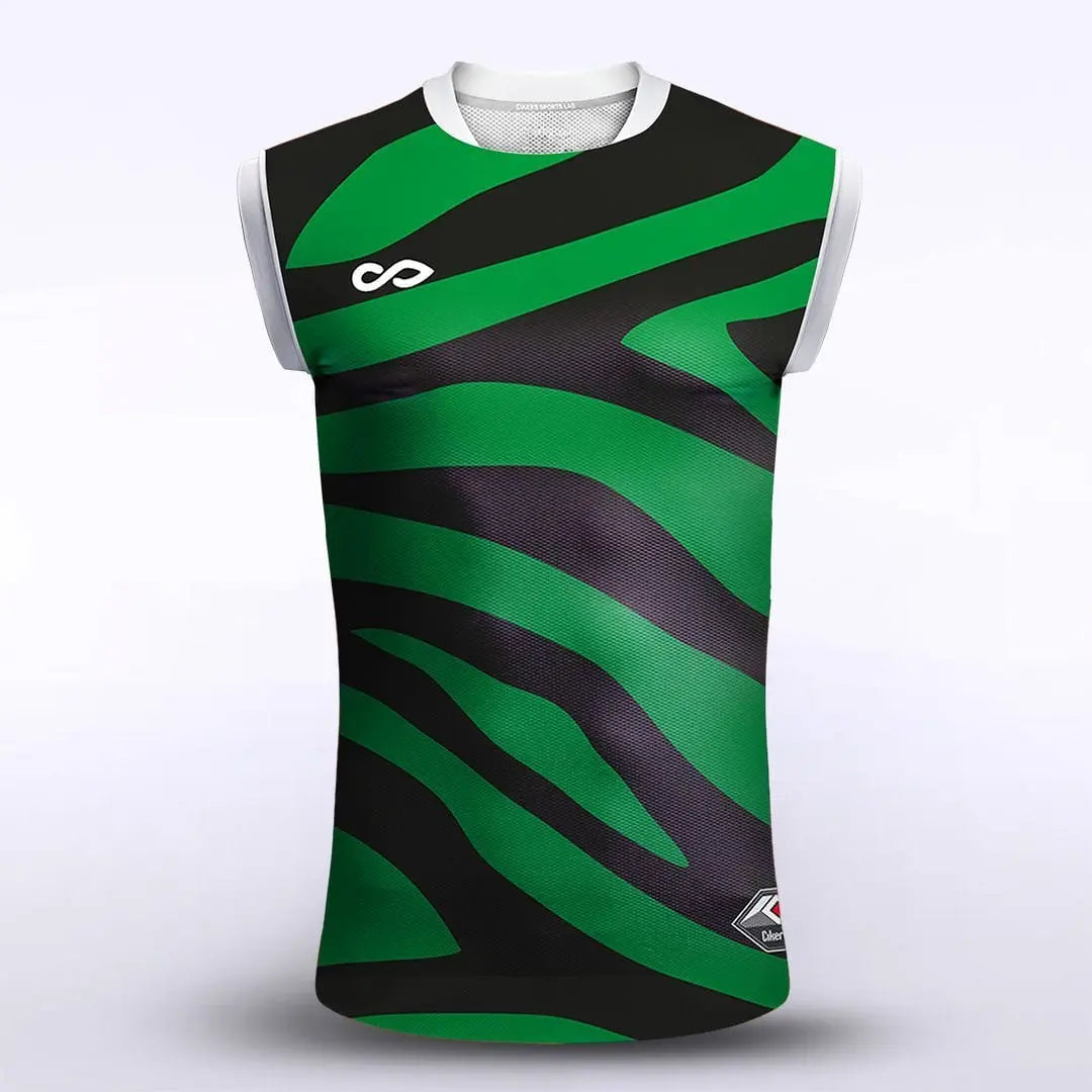 Cikers Sports Soccer Jersey Green / S Jungle - Sublimated Football Vest