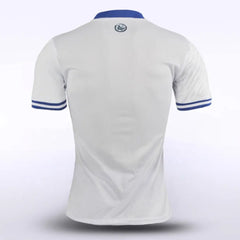 Cikers Sports Soccer Jersey White Tiger - Men's Sublimated Football Shirt