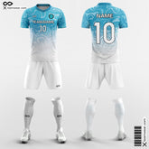 Cikers Sports Soccer Uniforms Blue / S Gradient - Kids Custom Soccer Uniforms Sublimated