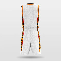Cikers Sports Tiger stripes - Customized Sublimated Basketball Set