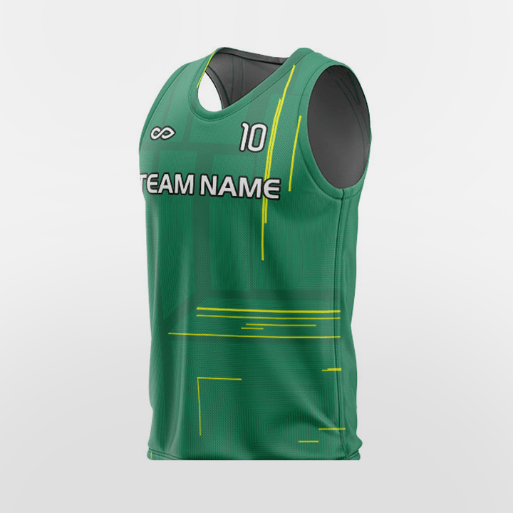 Cikers Sports Training Bibs Green / L Green Stripe - Custom Training Bibs Design Sublimation Online