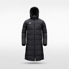 Cikers Sports Warm-Ups Black / 120 AI - Kids Winter Long Coat