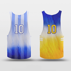 Cikers Sports Warriors - Customized Reversible Quick Dry Basketball Jersey