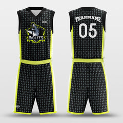 Cikers Sports Waterdrop - Customized Sublimated Basketball Set