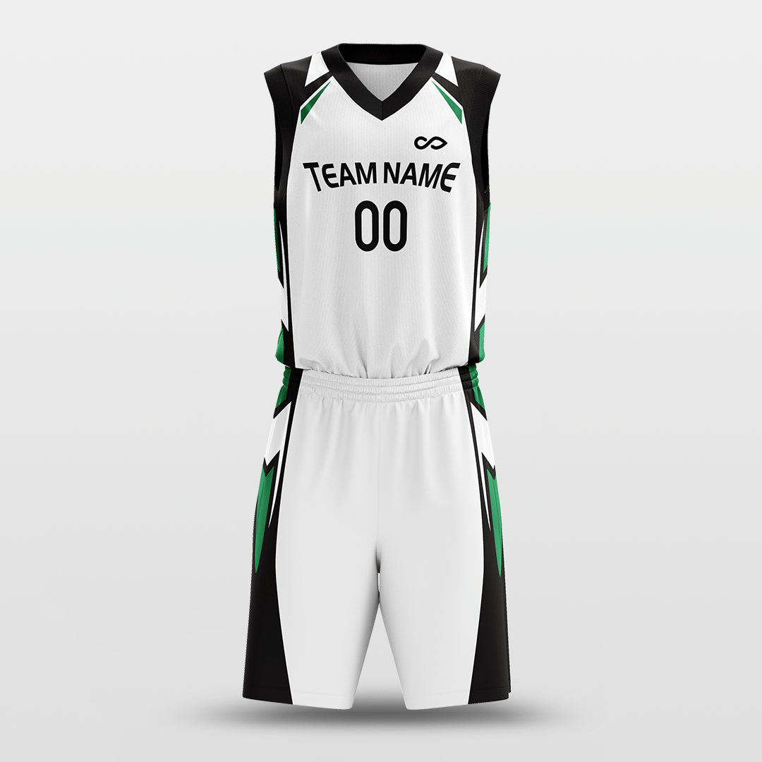 Cikers Sports White / S Beetle - Customized Sublimated Basketball Set