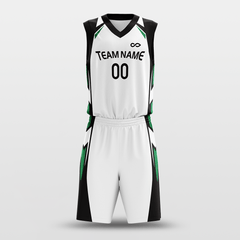 Cikers Sports White / S Beetle - Customized Sublimated Basketball Set