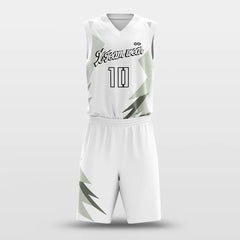 Cikers Sports WHITE / S CLASSIC2 - Customized Sublimated Basketball Set