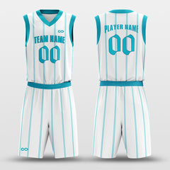 Cikers Sports White / S Fence - Customized Sublimated Basketball Set