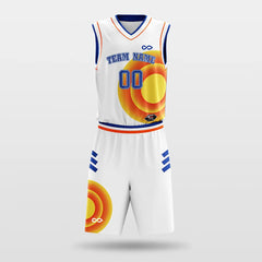 Cikers Sports white / S Mars - Customized Sublimated Basketball Set