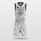 Cikers Sports White / S Panda - Customized Sublimated Basketball Set