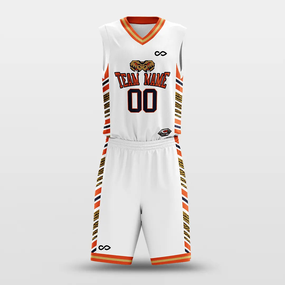 Cikers Sports white / S Python - Customized Sublimated Basketball Set