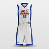 Cikers Sports White / S Tower - Customized Sublimated Basketball Set