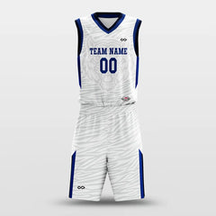 Cikers Sports white / S White Tiger - Customized Sublimated Basketball Set