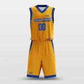 Cikers Sports Yellow / S CLASSIC12 - Customized Sublimated Basketball Set