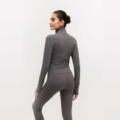 Cikers Sports Yoga Customized Full Zip Workout Sports Jackets