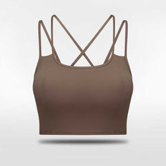 Cikers Sports Yoga Khaki / S Classic 2 - Customized Sports Bra