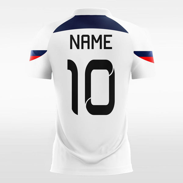 Art Graphic - Custom Kids Soccer Jerseys Design V-Neck-XTeamwear