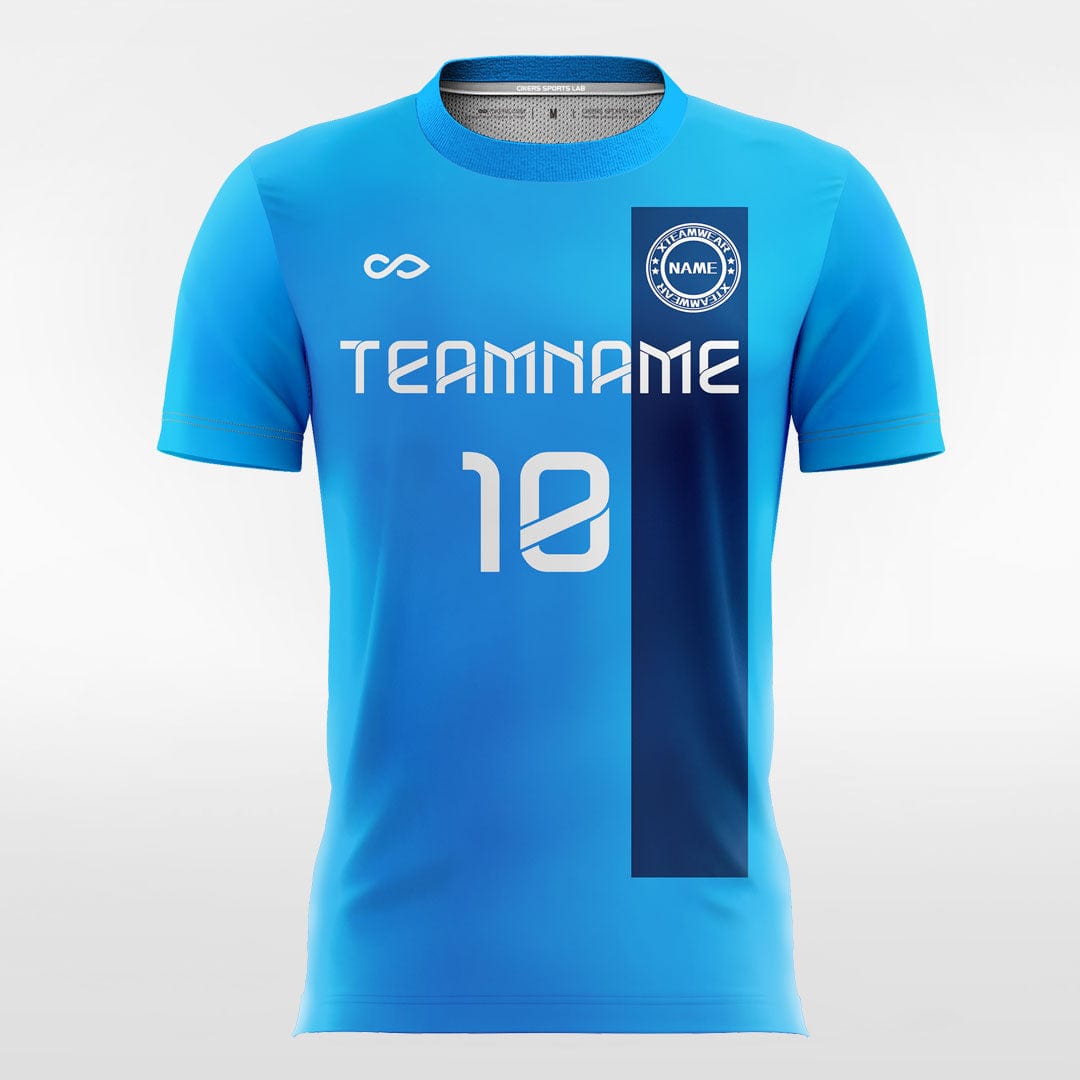 Met Womens Personalized Blue Jersey