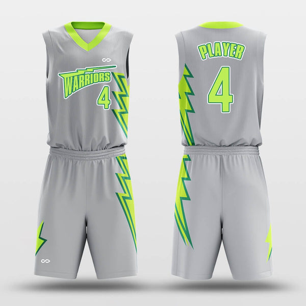 Lightning - Custom Sublimated Basketball Uniform Set-XTeamwear