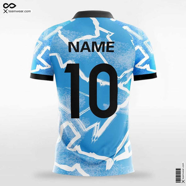 Pop Camouflage - Custom Women Soccer Jerseys Design Orange-XTeamwear