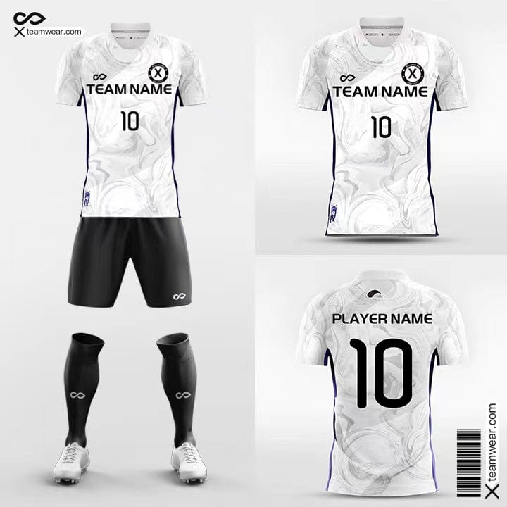 Cosmic Rays - Customized Men's Sublimated Soccer Jersey Design