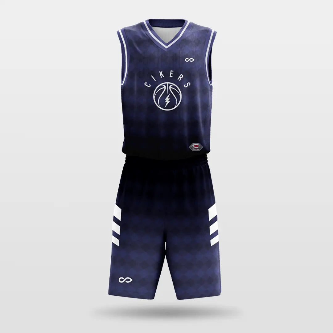 XTeamwear blue / S Meridians- Customized Sublimated Basketball Set