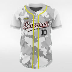 XTeamwear Camouflage - Customized Men's Sublimated Button Down Baseball Jersey