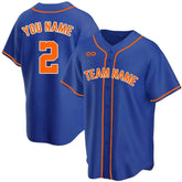 XTeamwear Royal / S Home Boy - Customized Men's Sublimated Full-Button Baseball Jersey