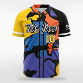 XTeamwear S Aladdin 2- Customized Men's Sublimated Button-Down Baseball Jersey
