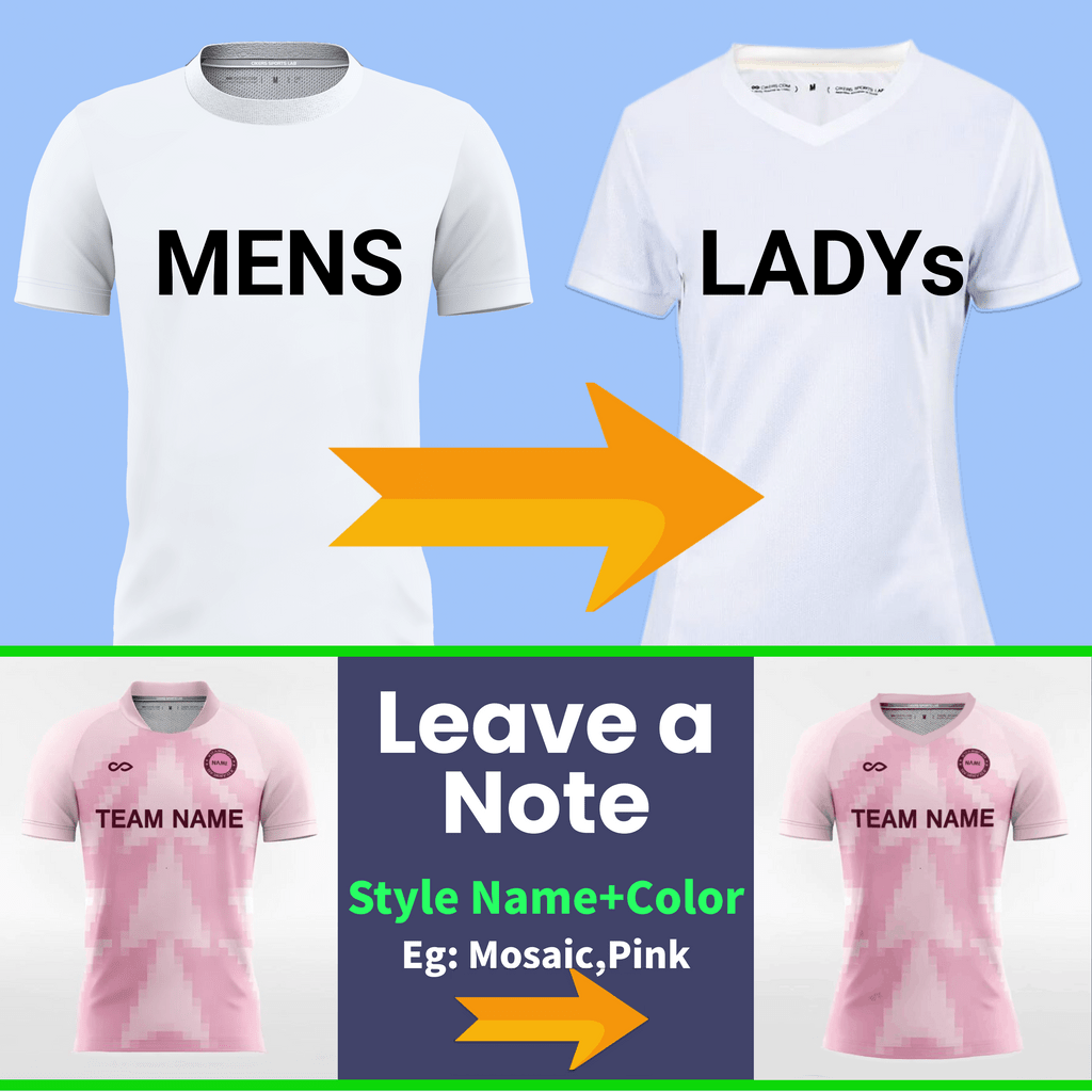 XTeamwear Soccer Jersey Any Style for Custom Womens Soccer Jerseys