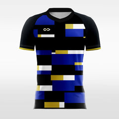 XTeamwear Soccer Jersey Fashion Sequin - Custom Kids Soccer Jerseys Design Black