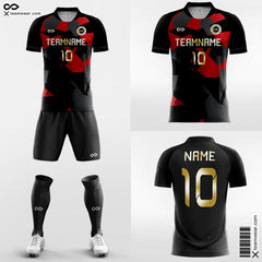 XTeamwear Soccer Uniforms 3D Printing - Custom Soccer Jerseys Kit Sublimated for Youth