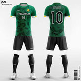 XTeamwear Soccer Uniforms Green / S Camouflage - Custom Soccer Team Uniform Sublimated for School