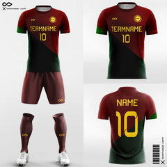 XTeamwear Soccer Uniforms Portugal - Team Custom Soccer Jerseys with Shorts Sublimated