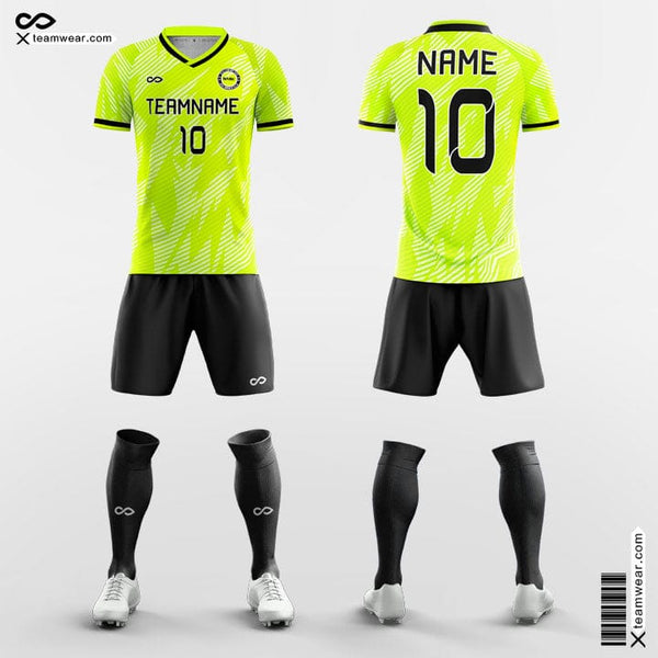 green soccer jersey