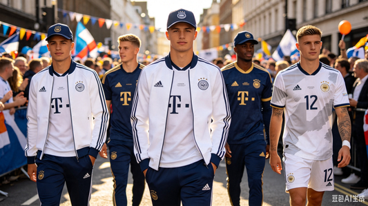 Olympic Parade Style Drives Custom National Teamwear Trend; Clean Navy & Gold Kits Become This Summer’s Most Wanted Look
