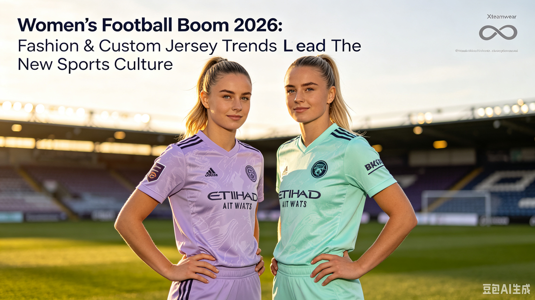 Women’s Football Boom 2026: Fashion & Custom Jersey Trends Lead The New Sports Culture XTeamwear
