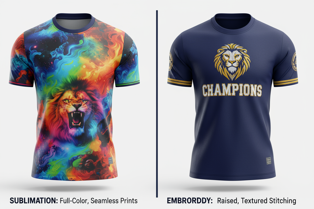 Sublimation-vs.-Embroidery-Choosing-the-Right-Decoration-for-Your-Custom-Jersey XTeamwear