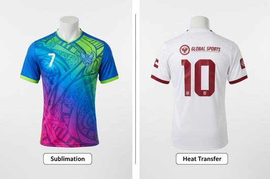 Sublimation vs. Heat Transfer: What’s Best for Your Custom Soccer Kits? XTeamwear
