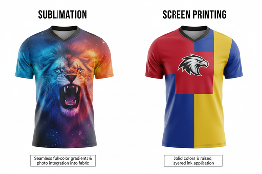 Sublimation vs. Screen Printing for Team Jerseys: Which is Better for You? XTeamwear