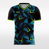 geometric pattern soccer jersey