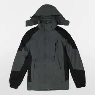 Custom Outdoor Windproof Jacket 3-in-1 Removable Waterproof-QH1818