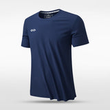 navy blue short sleeve t-shirt