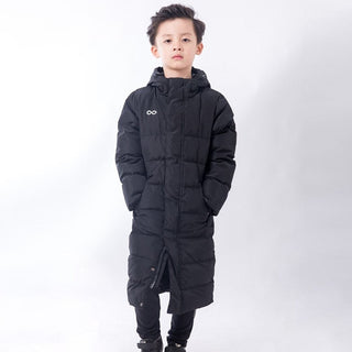 AI Kids Long Winter Puffer Jacket