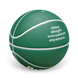 custom green ball for basketball