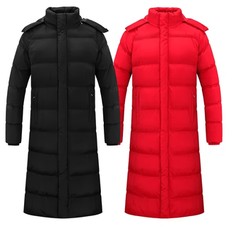 AI 4 - Hooded Long Winter Jacket  9911