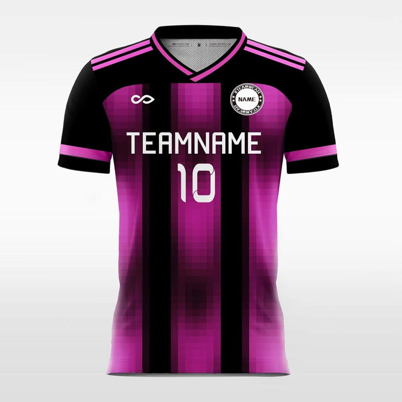 Design Pink Soccer Jerseys, Pink Football Uniforms Print-XTeamwear