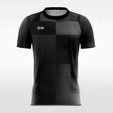custom black jersey soccer