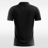 custom black soccer jerseys