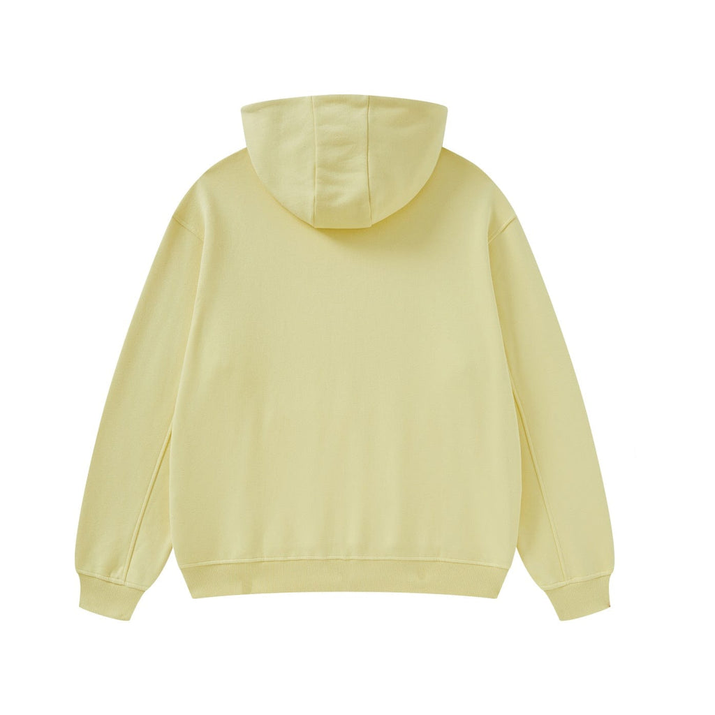 adult hoodie yellow